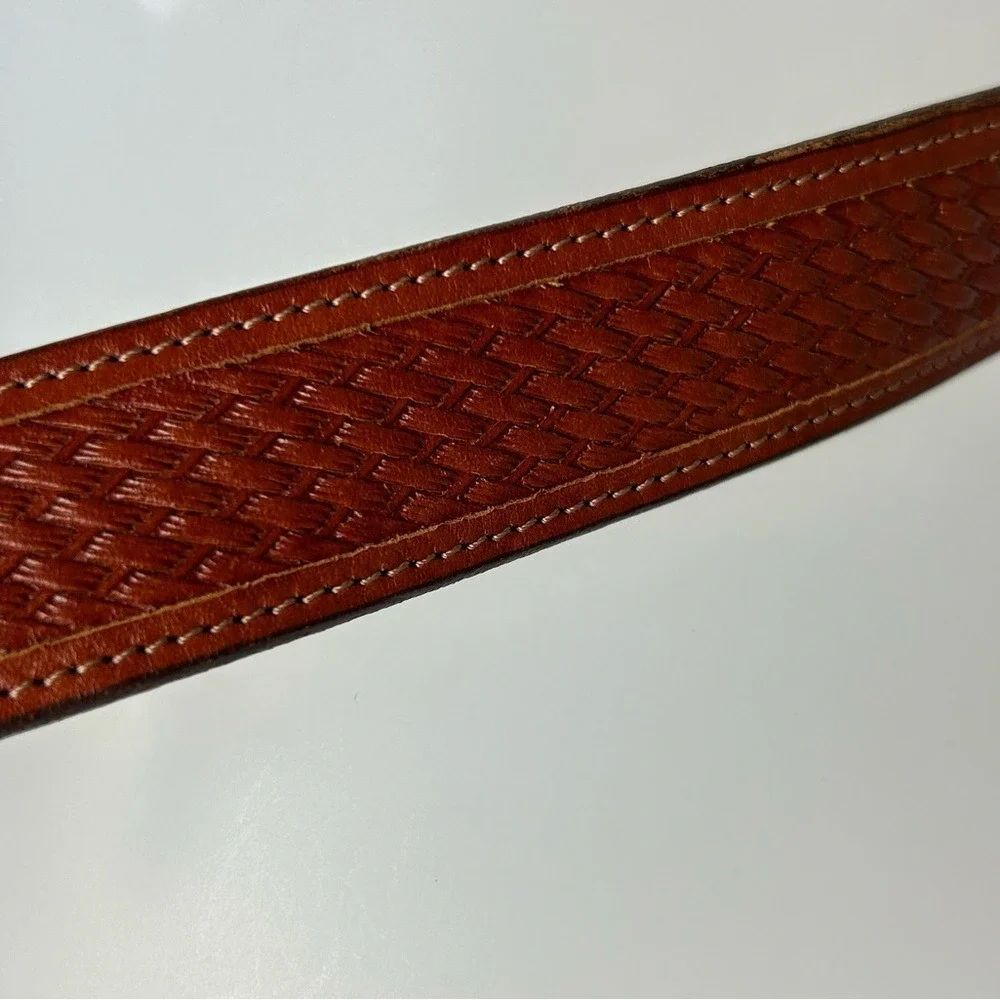 Buffalo Brown Leather Belt 46‎